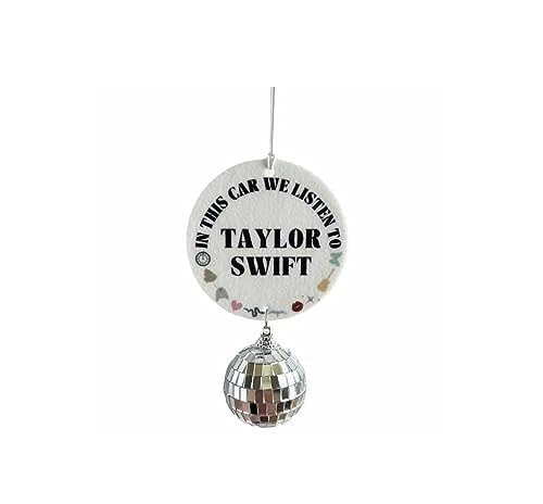 Heart Taylor Swift Air Freshener Car Charms Disco Ball -  in